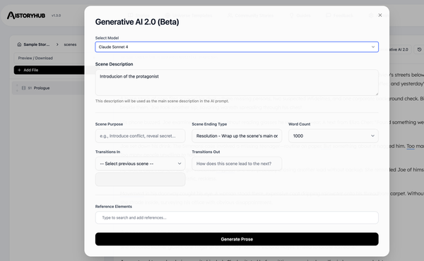 From Blank Page to Living World. A Guide to Setting Up Your Story in AI Story Hub